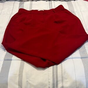 Abercrombie & Fitch Bold Red Trouser